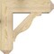 Ekena Millwork Funston Craftsman Rough Sawn Bracket w/ Offset Brace, Douglas Fir, 8"W x 26"D x 26"H BKT0806X26X26FST04RDF - alternate 4